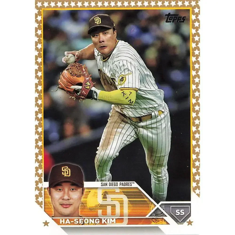 2023 Topps Gold Star Ha-Seong Kim #57 San Diego Padres